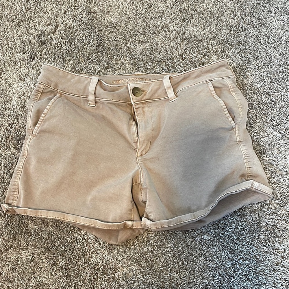 American eagle midi shorts